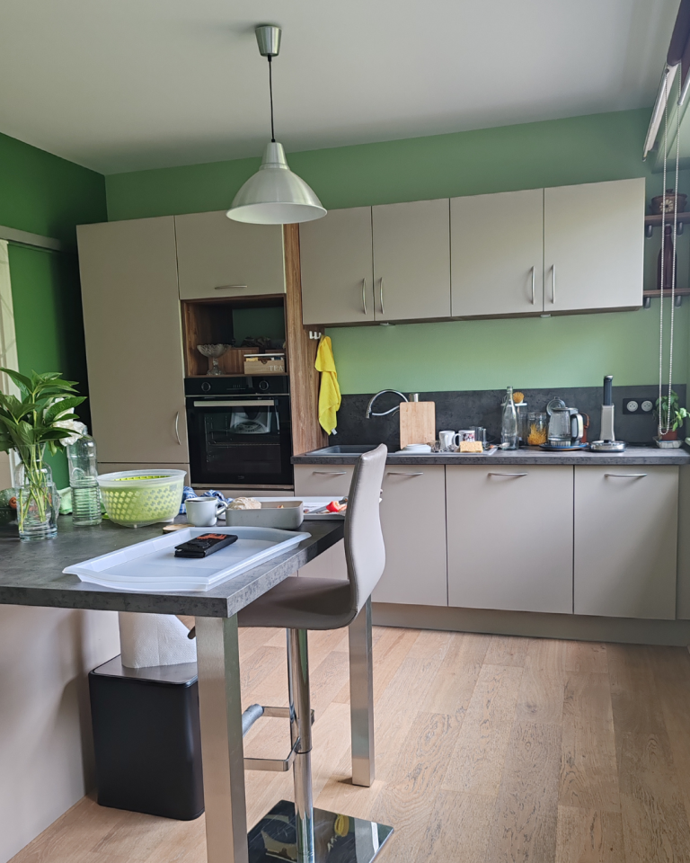 Cuisine sur mesure avec banquette à Ingwiller